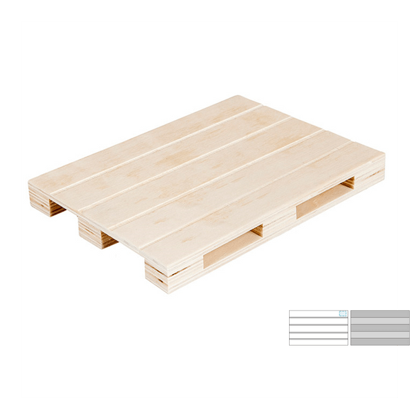Base in the form of a Mini Wooden Pallet
